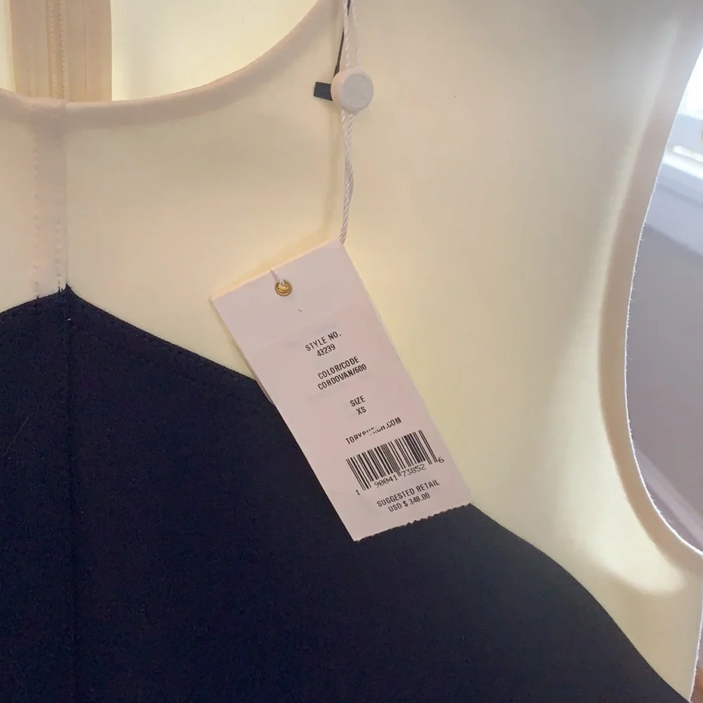 Tory Burch color block dress. New with tags. 348‎ retail